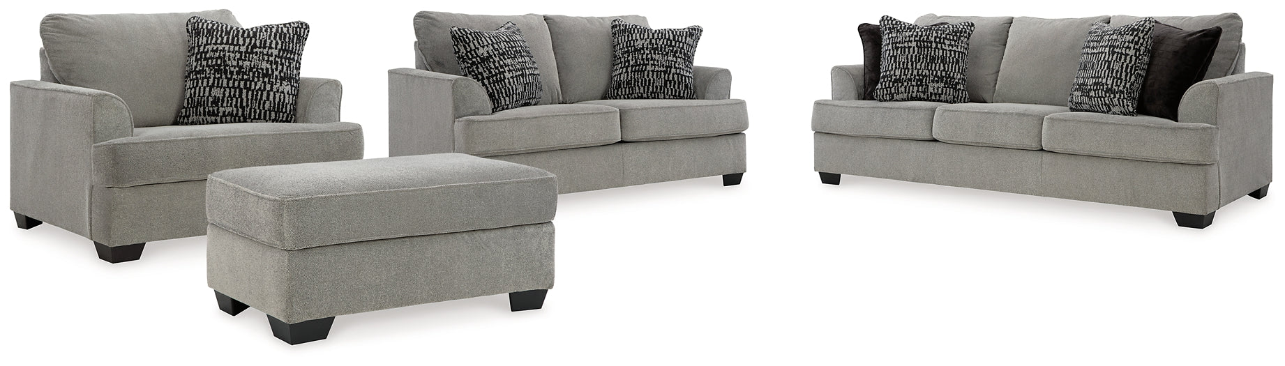 Deakin Sofa, Loveseat, Chair and Ottoman JB's Furniture  Home Furniture, Home Decor, Furniture Store