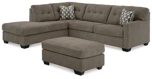 Mahoney 2-Piece Sectional with Ottoman JB's Furniture  Home Furniture, Home Decor, Furniture Store