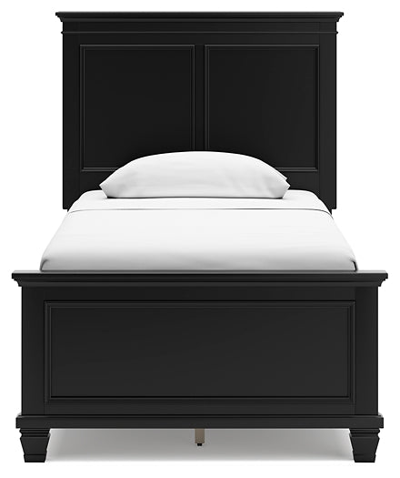 Lanolee Twin Panel Bed with Mirrored Dresser and Chest JB's Furniture  Home Furniture, Home Decor, Furniture Store