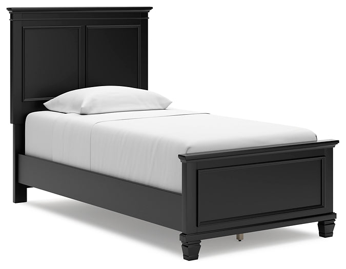 Lanolee Twin Panel Bed with Mirrored Dresser and Chest JB's Furniture  Home Furniture, Home Decor, Furniture Store