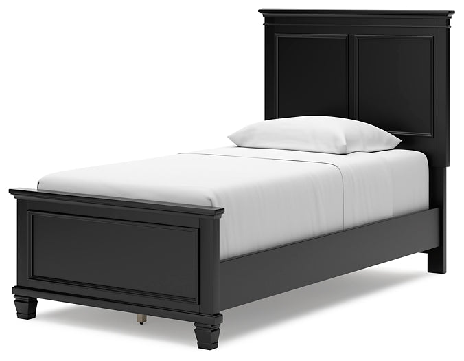 Lanolee Twin Panel Bed with Mirrored Dresser and Chest JB's Furniture  Home Furniture, Home Decor, Furniture Store