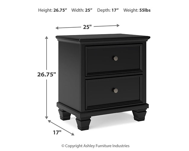 Lanolee Twin Panel Bed with Mirrored Dresser, Chest and Nightstand JB's Furniture  Home Furniture, Home Decor, Furniture Store