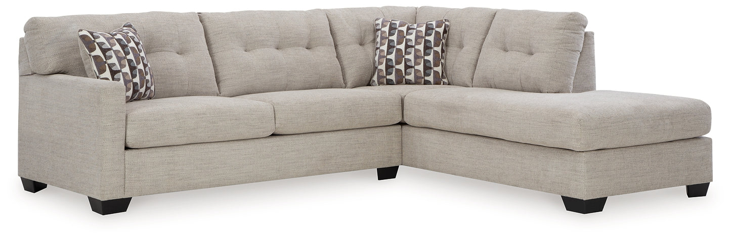 Mahoney 2-Piece Sectional with Ottoman JB's Furniture  Home Furniture, Home Decor, Furniture Store