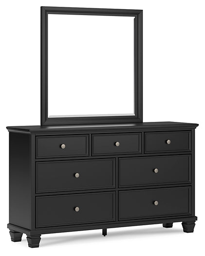 Lanolee Full Panel Bed with Mirrored Dresser and 2 Nightstands JB's Furniture  Home Furniture, Home Decor, Furniture Store