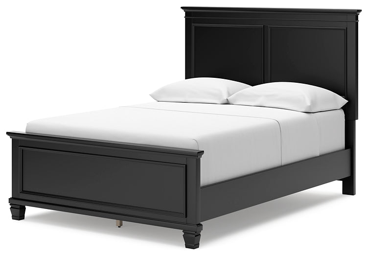 Lanolee Full Panel Bed with Mirrored Dresser and 2 Nightstands JB's Furniture  Home Furniture, Home Decor, Furniture Store