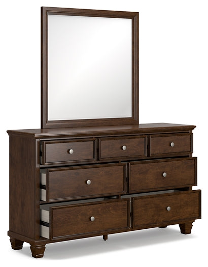 Danabrin Full Panel Bed with Mirrored Dresser and Chest JB's Furniture  Home Furniture, Home Decor, Furniture Store