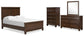 Danabrin Full Panel Bed with Mirrored Dresser and Chest JB's Furniture  Home Furniture, Home Decor, Furniture Store