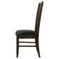 Dalila Wood Dining Side Chair Cappuccino (Set of 2)