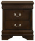 Louis Philippe 5-piece Eastern King Bedroom Set Cappuccino