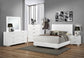 Felicity 5-drawer Bedroom Chest White High Gloss