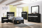 Miranda 5-piece Twin Bedroom Set Black